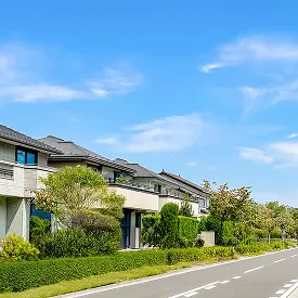 緑豊かな住宅街